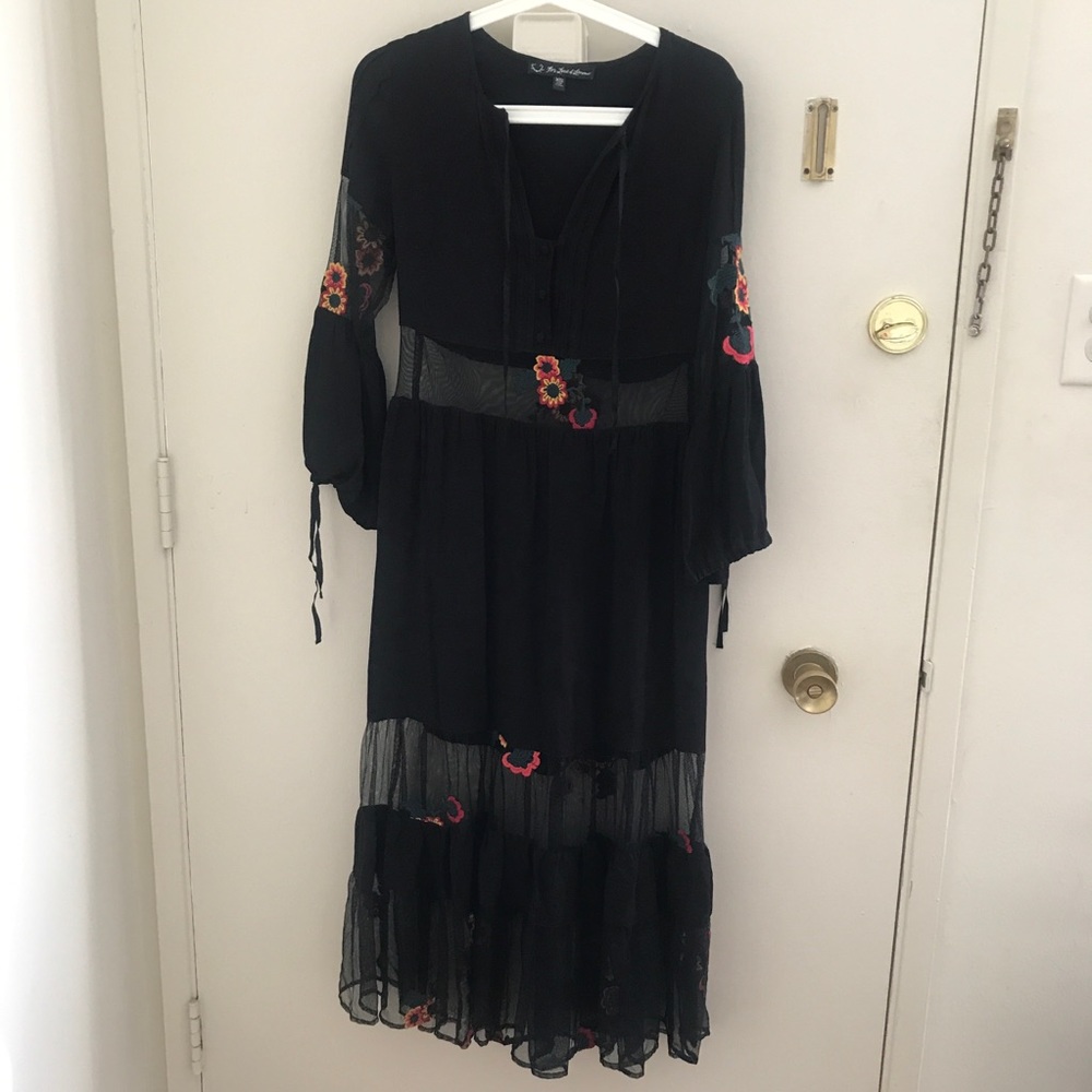 For Love & Lemons Floral Boho Maxi Dress